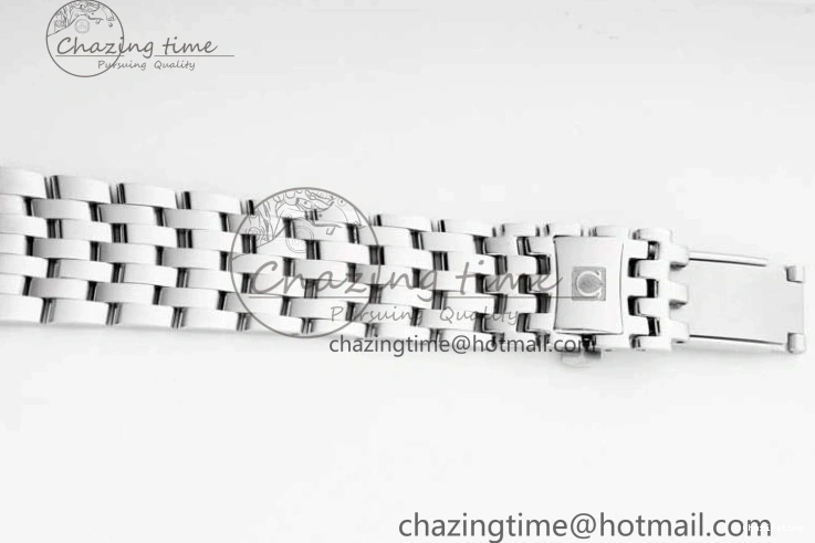 0123 De Ville SS DIWF 1:1 Best Edition Gray Dial SS Markers on SS Bracelet MIYOTA FlexibleFit 7851